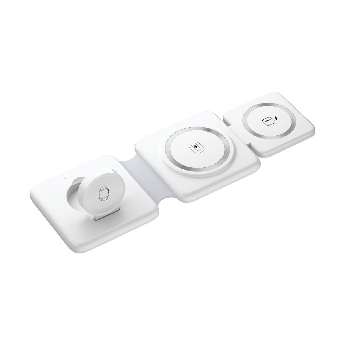 Folding Magnetic Suction Wireless Charger 3-in-1 Folding Magnetic Suction Wireless Charger 3-in-1